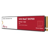 WD Red SN700 4 TB, SSD PCIe 3.0 x4, NVMe, M.2 2280