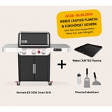 Weber Genesis EX-325s Smarter Gasgrill, Modell 2022 schwarz/edelstahl, mit CRAFTED Basis-Rahmen und Sear Zone
