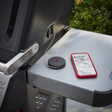 Weber Intelligenter Temperaturfühler und Grillrostsensor, Thermometer schwarz/silber