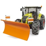 bruder Claas Axion 950 mit Schneeketten und Räumschild, Modellfahrzeug 