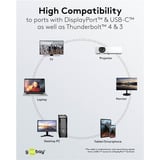 goobay USB Adapterkabel, USB-C Stecker > DisplayPort Stecker, 4K 60Hz schwarz, 2 Meter, 21,6 Gbit/s