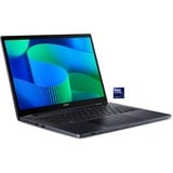 Acer TravelMate P4 Spin (TMP414RN-54-TCO-5067), Notebook blauschwarz, Intel® Core™ Ultra 5 125U, Intel® Graphics, 32 GB DDR5, 1 TB (1 TB SSD), Windows 11 Pro 64-Bit