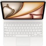 Apple Magic Keyboard für das 13" iPad Air (M3), Tastatur weiß, DE-Layout, US-International-Layout, Scherenmechanik