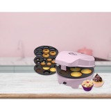 Bestron 3-in-1 Cakemaker ASW238P, Muffin Maker rosa