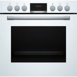 Bosch HND411LW63 Serie 4, Herdset weiß/edelstahl