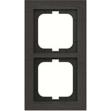 Busch-Jaeger Abdeckrahmen 2-fach, Abdeckung grau, Retail