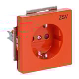 Busch-Jaeger Schutzkontaktsteckdose Einsatz orange, Retail