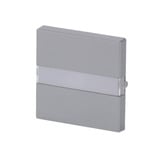 Busch-Jaeger Wippe mit Lichtleiter zur gleichmäßigen Ausleuchtung der Beschriftung Retail