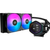 Cooler Master MasterLiquid Core Digital Nex 240 ARGB, Wasserkühlung schwarz