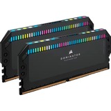 Corsair DIMM 64 GB DDR5-6400 (2x 32 GB) Dual-Kit, Arbeitsspeicher schwarz, CMT64GX5M2B6400C32, Dominator Platinium, INTEL XMP
