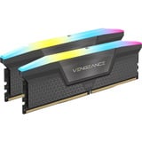 Corsair DIMM 96 GB DDR5-6000 (2x 48 GB) Dual-Kit, Arbeitsspeicher grau, CMH96GX5M2E6000Z36, Vengeance RGB, INTEL XMP, AMD EXPO