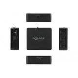 DeLOCK S/PDIF TOSLINK Splitter 1 In 3 Out, mit USB Stromversorgung, Splitter & Switches schwarz