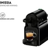 DeLonghi Nespresso Inissia EN 80.B, Kapselmaschine schwarz