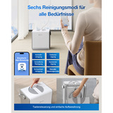 ECOVACS Fensterputz-Roboter WINBOT W2 PRO OMNI, Fenstersauger weiß, 126 Watt, mit tragbarer Dockingstation