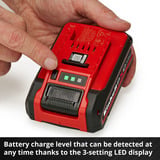 EINHELL Akku Power-X-Change TWIN-PACK 18Volt 4,0Ah rot/schwarz, 2 Stück, ohne Ladegerät