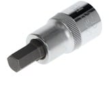 GEDORE Red Schraubendreher-Steckschlüssel-Einsatz, 1/2" chrom, Innensechskant 9mm