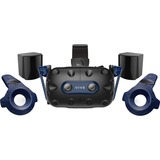 HTC Vive Pro 2 Full Kit, VR-Brille blau/schwarz, inkl. Controller und Basisstationen 2.0