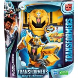 Hasbro Transformers EarthSpark Spin Changer Bumblebee und Mo Malto, Spielfigur 