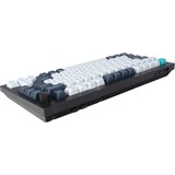 Keychron V1 Max, Gaming-Tastatur schwarz/blaugrau, DE-Layout, Gateron Jupiter Banana, Hot-Swap, RGB