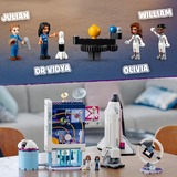 LEGO 41713 Friends Olivias Raumfahrt-Akademie, Konstruktionsspielzeug Mit Raumschiff Space Shuttle und Astronauten-Figuren