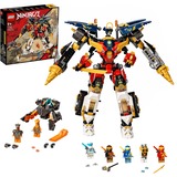 LEGO 71765 NINJAGO Ultrakombi-Ninja-Mech, Konstruktionsspielzeug 4-in-1-Spielzeug ab 9 Jahren mit Spielzeugauto, Jet und Panzer, Geschenkset mit Fahrzeugen und 7 Figuren