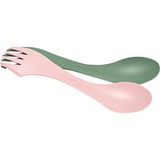 Light My Fire Spork lefty BIO 2er-Pack, Besteck pink/grün