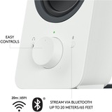 Logitech Z207 , PC-Lautsprecher weiß, Bluetooth, Klinke
