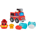MGA Entertainment DohKins Firetruck & Firefighter, Kneten 