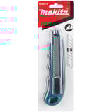 Makita Abbrechklingenmesser D-65713 blau/schwarz, Mit 8 Abbrechklingen