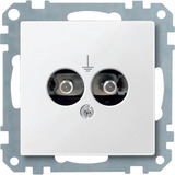Merten Steckdosen Einsatz mit Potentialausgleich weiß, Retail