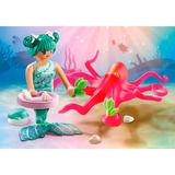 PLAYMOBIL 71503 Princess Magic Meerjungfrau mit Farbwechselkrake, Konstruktionsspielzeug 