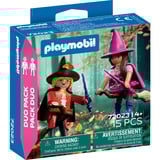 PLAYMOBIL 72023 DuoPack Hexe und Zauberer, Konstruktionsspielzeug 