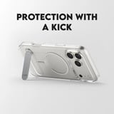 PanzerGlass CARE Kickstand Case, Handyhülle transparent, iPhone 17 Pro Max, MagSafe