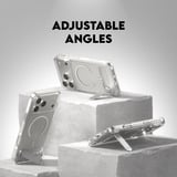 PanzerGlass CARE Kickstand Case, Handyhülle transparent, iPhone 17 Pro Max, MagSafe