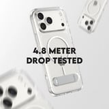 PanzerGlass CARE Kickstand Case, Handyhülle transparent, iPhone 17 Pro Max, MagSafe