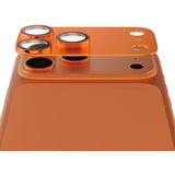 PanzerGlass Fender Kameraschutz, Schutzfolie orange/schwarz, iPhone 17 Pro