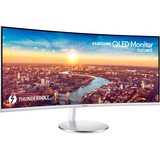 SAMSUNG C34J791WTP, LED-Monitor 86 cm(34 Zoll), weiß, WQHD, Thunderbolt, Curved, 100Hz Panel