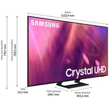 SAMSUNG GU-55AU9079, LED-Fernseher 138 cm(55 Zoll), schwarz, UltraHD/4K, SmartTV, AMD Free-Sync