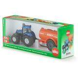 SIKU 1945 FARMER New Holland mit Abbey Güllefass, Modellfahrzeug 