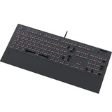 SPC Gear GK650K Omnis, Gaming-Tastatur schwarz, DE-Layout, Kailh RGB Brown