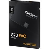 Samsung 870 EVO 2 TB, SSD SATA 6 Gb/s, 2,5", intern
