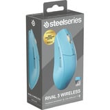 SteelSeries Rival 3 Wireless Gen 2, Gaming-Maus türkis