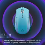 SteelSeries Rival 3 Wireless Gen 2, Gaming-Maus türkis