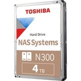 Toshiba N300 4 TB, Festplatte SATA 6 Gb/s, 3,5"