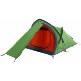 Vango Kuppelzelt Helvellyn 200 grün/orange, mit Vorbau für Gepäck