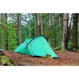 Vango Kuppelzelt Helvellyn 200 grün/orange, mit Vorbau für Gepäck