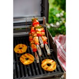 Weber ETGS Elevations Tiered Grilling System Spieße-Set 7618, Grillspieß edelstahl, 4-teilig