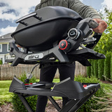 Weber Standard Rollwagen für Q N-Serie ab 2025 3400856, Grill-Untergestell schwarz