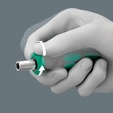 Wera Kraftform Kompakt 838 RA S Set 1, mit Ratschenfunktion, Bit-Satz schwarz/grün, 1/4", 14-teilig