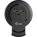 i-tec Built-in Desktop Fast Charger, USB-C PD 3.0 + 3x USB 3.0 QC3.0, Netzteil schwarz, 96 W